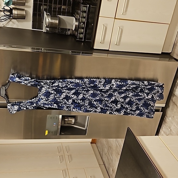 💕XIRENA💕 Leyla Dress ~ Water Blue Print Large - Picture 12 of 16